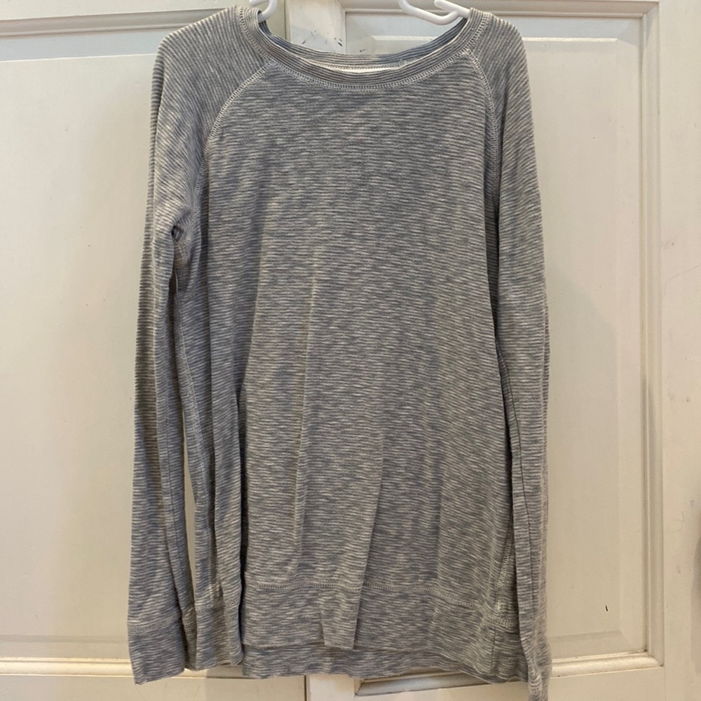 Grey long sleeve shirt kids